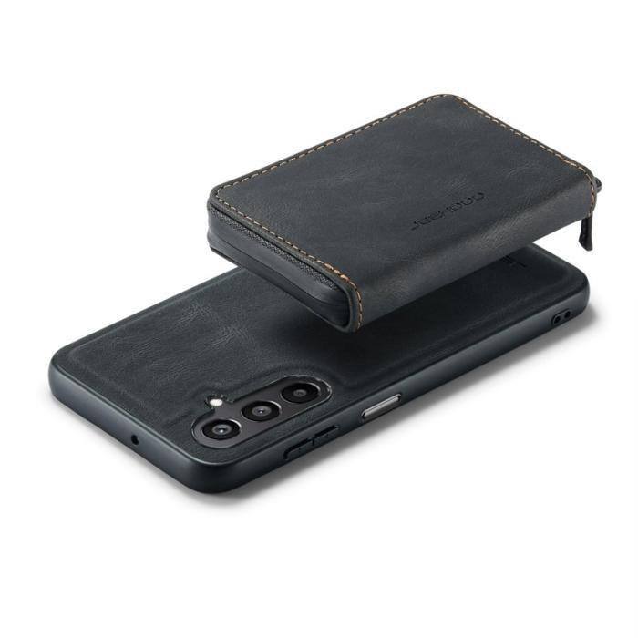 JEEHOOD - JEEHOOD J02 Samsung Galaxy A16 5G Skal Läder Svart