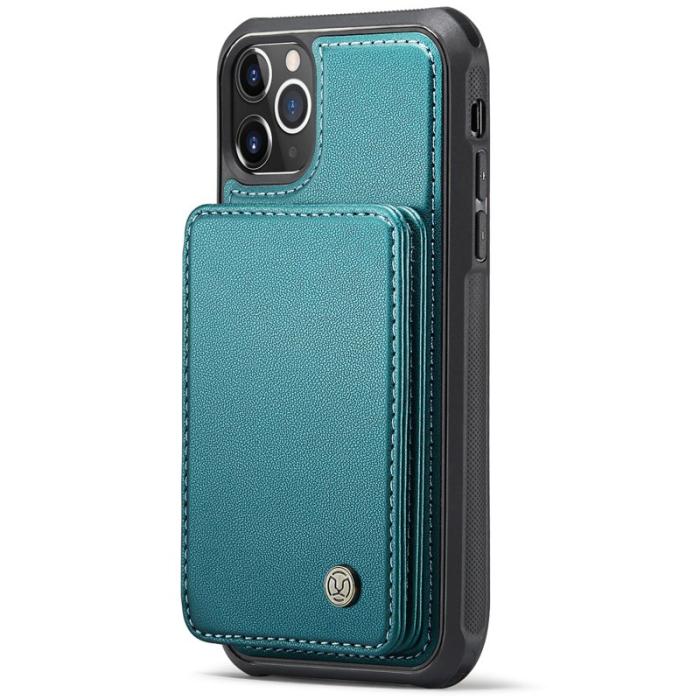 JEEHOOD - JEEHOOD J05 Fodral för iPhone 11 Pro Läder Cyan