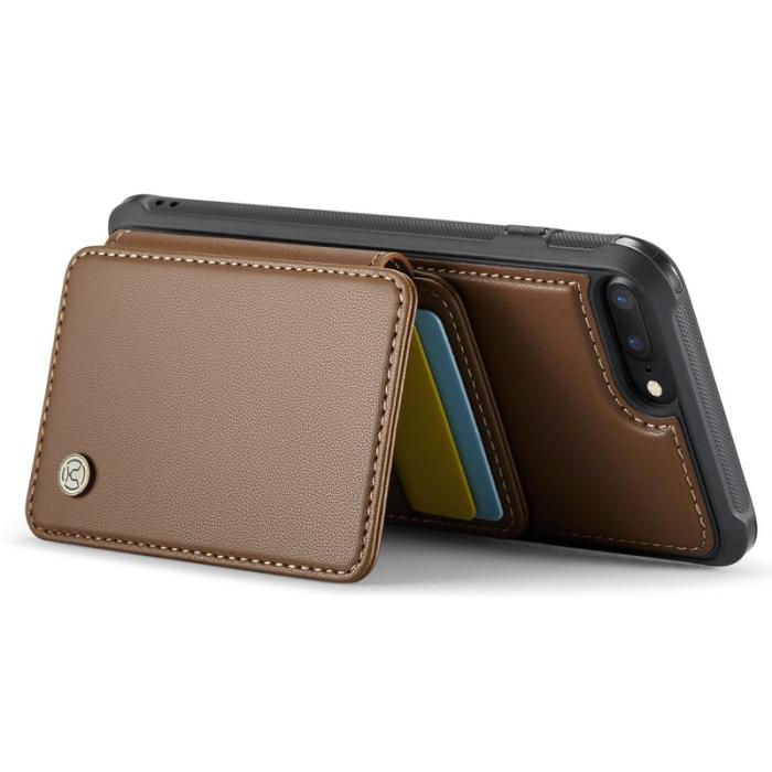 JEEHOOD - JEEHOOD J05 Fodral för iPhone 6/7/8 Plus 5.5 tum - Brun