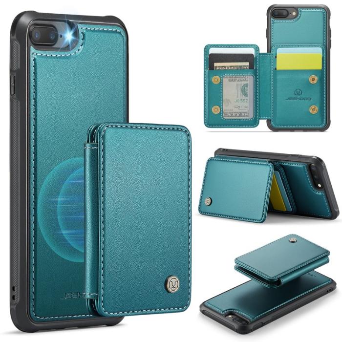 JEEHOOD - JEEHOOD J05 Fodral för iPhone 6 Plus/7 Plus/8 Plus Cyan