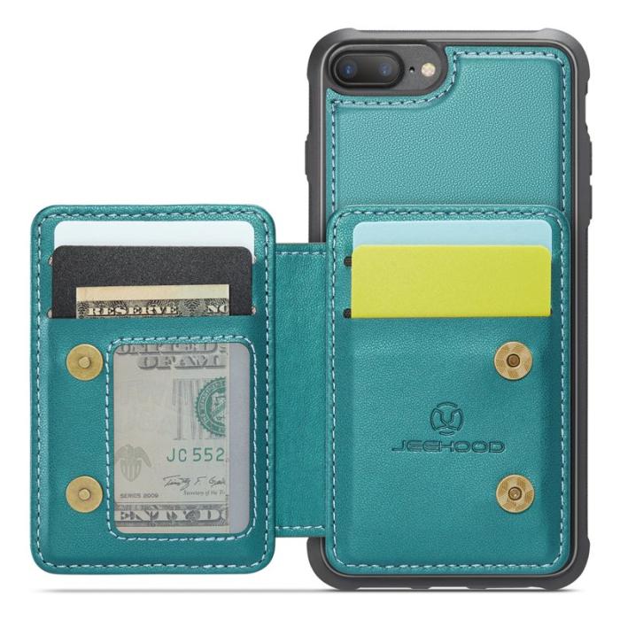 JEEHOOD - JEEHOOD J05 Fodral för iPhone 6 Plus/7 Plus/8 Plus Cyan