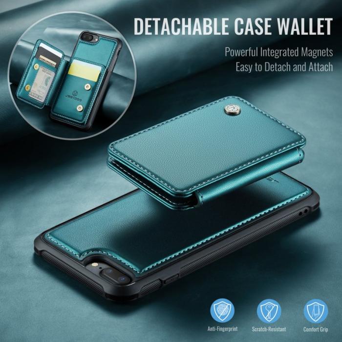 JEEHOOD - JEEHOOD J05 Fodral för iPhone 6 Plus/7 Plus/8 Plus Cyan