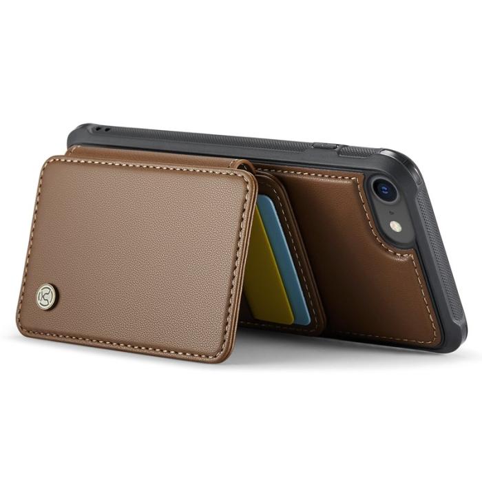 JEEHOOD - JEEHOOD J05 Fodral för iPhone SE (2022) / 8 / 7 / 6s - Brun