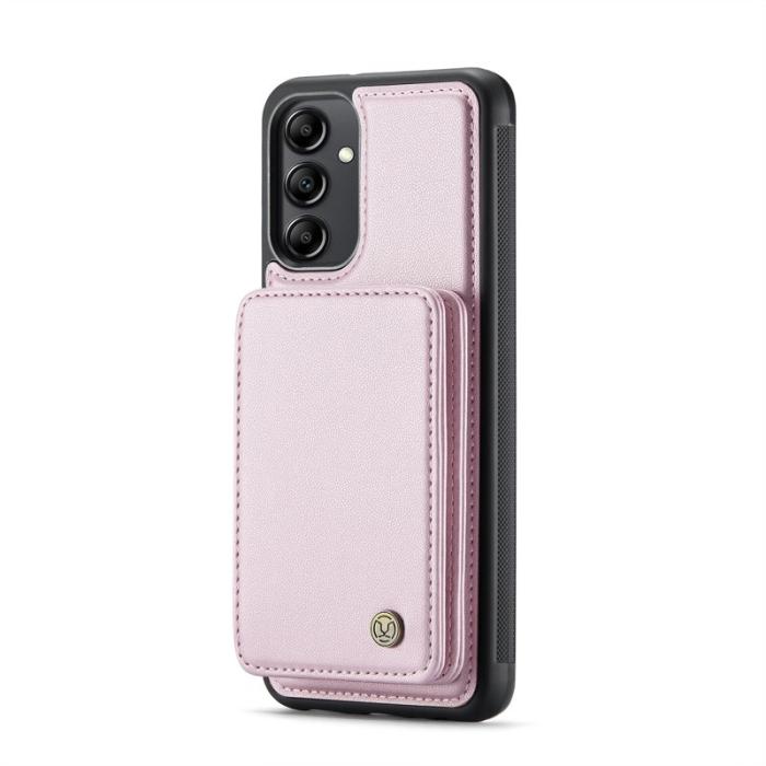 JEEHOOD - JEEHOOD J05 Fodral för Samsung Galaxy A14 4G/5G Läder Rosa