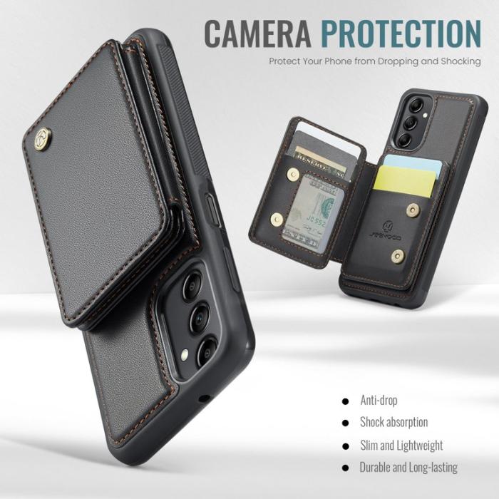 JEEHOOD - JEEHOOD J05 Fodral för Samsung Galaxy A14 4G/5G - Svart