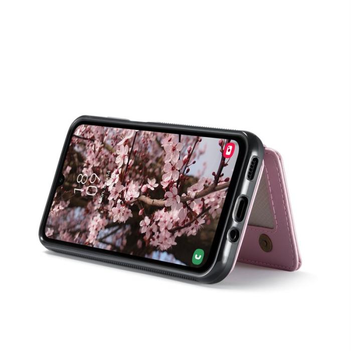 JEEHOOD - JEEHOOD J05 Fodral för Samsung Galaxy A16 5G Läder Rosa