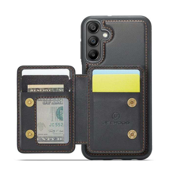 JEEHOOD - JEEHOOD J05 Fodral för Samsung Galaxy A16 5G Läder Svart