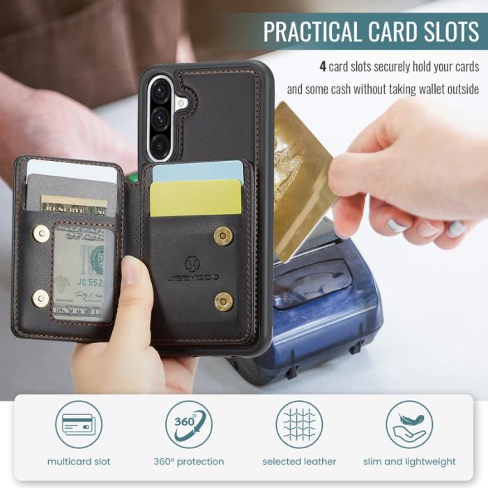 JEEHOOD - JEEHOOD J05 Fodral för Samsung Galaxy A26 5G - Svart