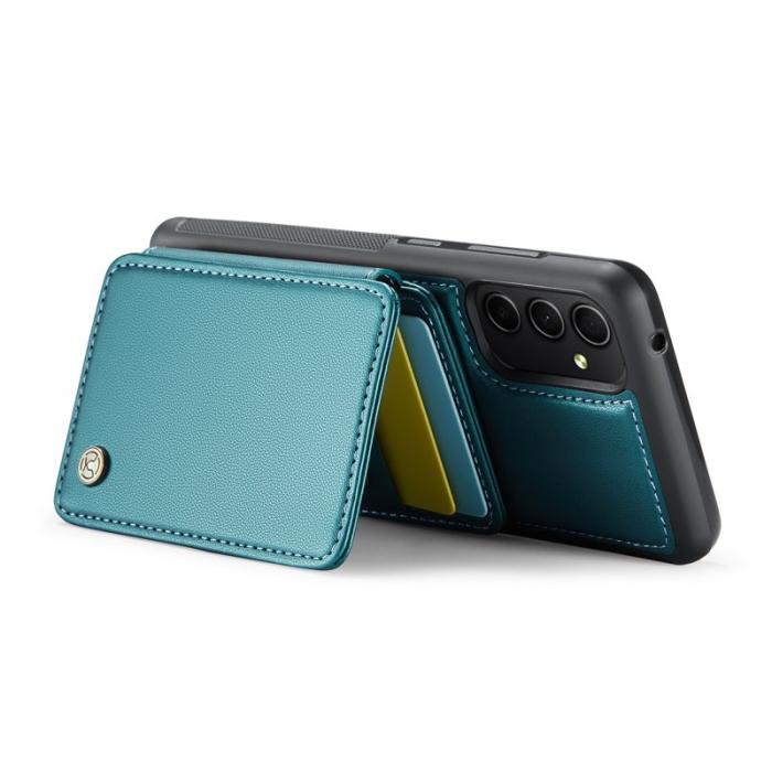 JEEHOOD - JEEHOOD J05 Fodral för Samsung Galaxy A34 5G Läder Cyan