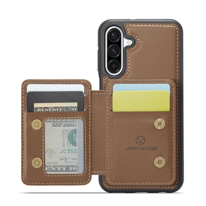 JEEHOOD - JEEHOOD J05 Fodral för Samsung Galaxy A36 5G - Brun