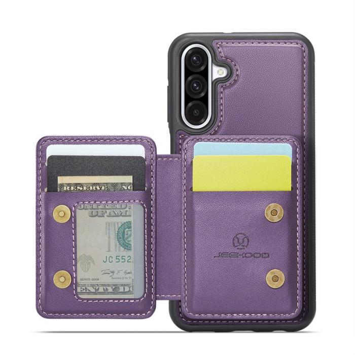 JEEHOOD - JEEHOOD J05 Fodral för Samsung Galaxy A36 5G Läder Lila