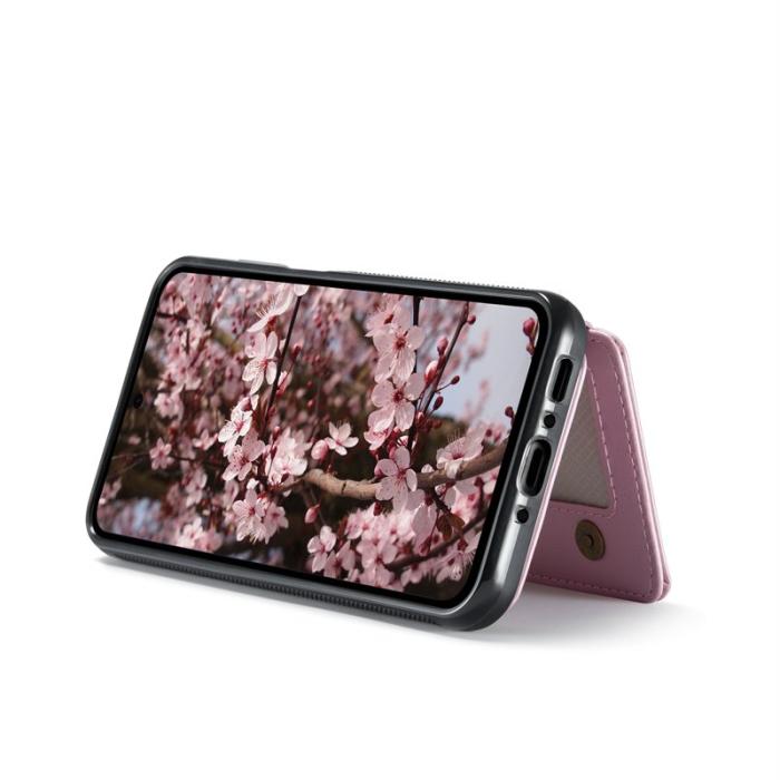 JEEHOOD - JEEHOOD J05 Fodral för Samsung Galaxy A36 5G - Läder - Rosa