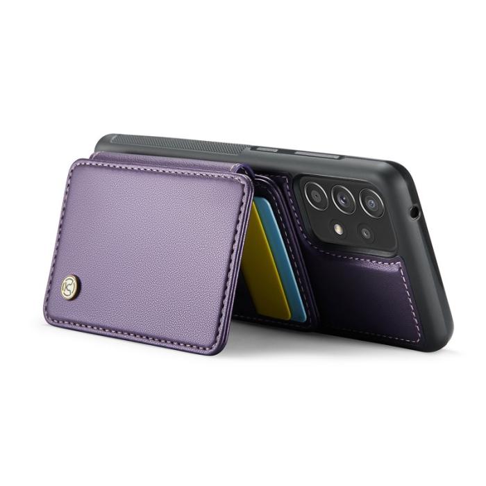 JEEHOOD - JEEHOOD J05 Fodral för Samsung Galaxy A53 5G Läder Lila