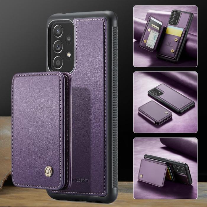 JEEHOOD - JEEHOOD J05 Fodral för Samsung Galaxy A53 5G Läder Lila