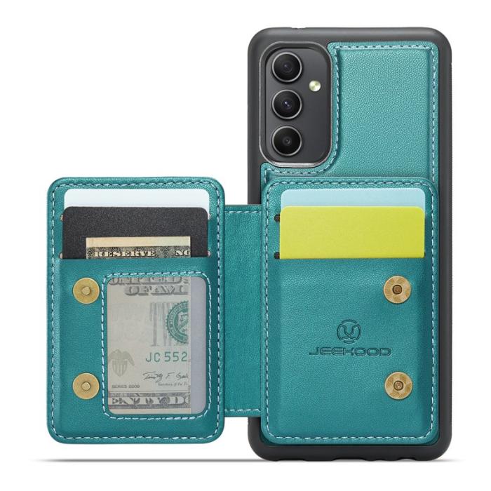 JEEHOOD - JEEHOOD J05 Fodral för Samsung Galaxy A54 5G Läder Cyan