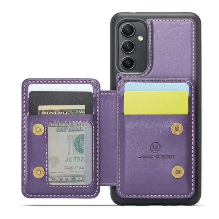 JEEHOOD - JEEHOOD J05 Fodral för Samsung Galaxy A54 5G Läder Lila