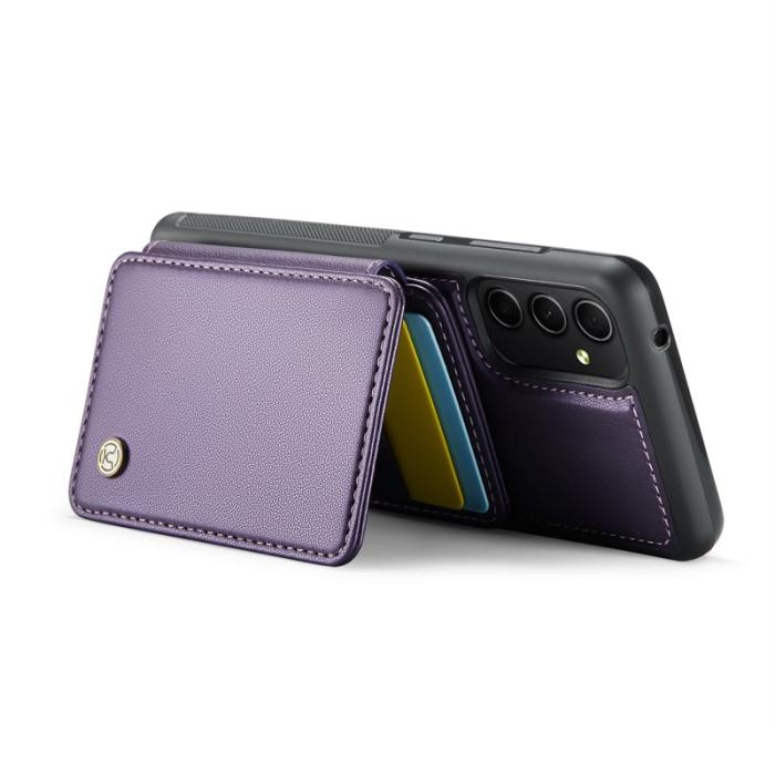 JEEHOOD - JEEHOOD J05 Fodral för Samsung Galaxy A54 5G Läder Lila