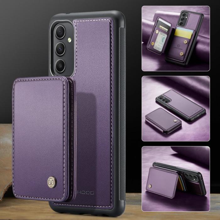 JEEHOOD - JEEHOOD J05 Fodral för Samsung Galaxy A54 5G Läder Lila