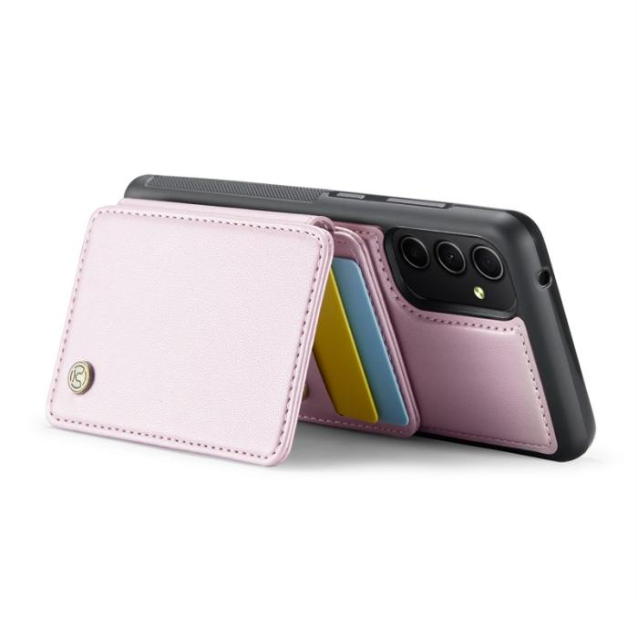 JEEHOOD - JEEHOOD J05 Fodral för Samsung Galaxy A54 5G Läder Rosa