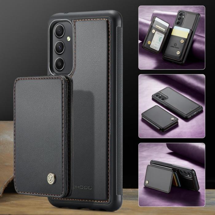 JEEHOOD - JEEHOOD J05 Fodral för Samsung Galaxy A54 5G Läder Svart