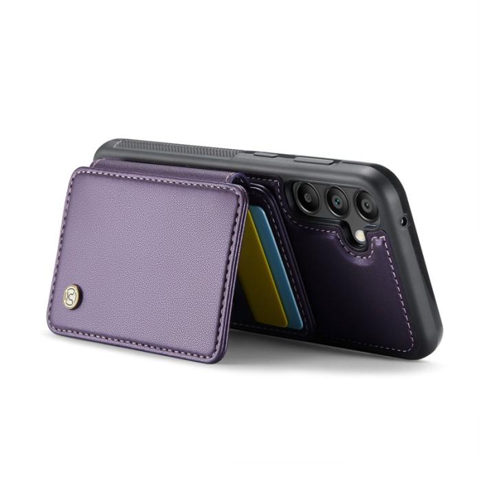 JEEHOOD - JEEHOOD J05 Fodral för Samsung Galaxy A55 5G Läder Lila