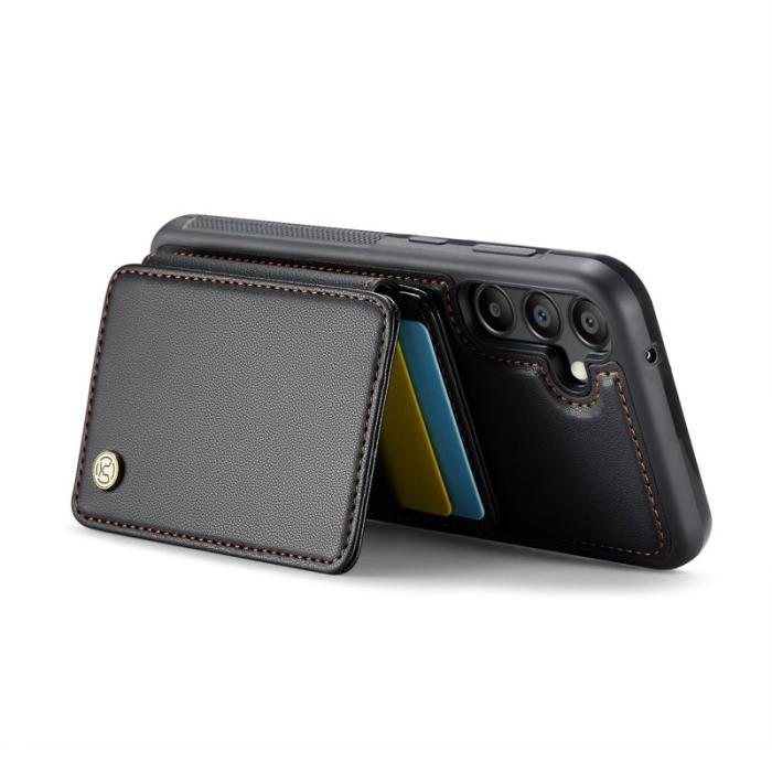 JEEHOOD - JEEHOOD J05 Fodral för Samsung Galaxy A55 5G Läder Svart