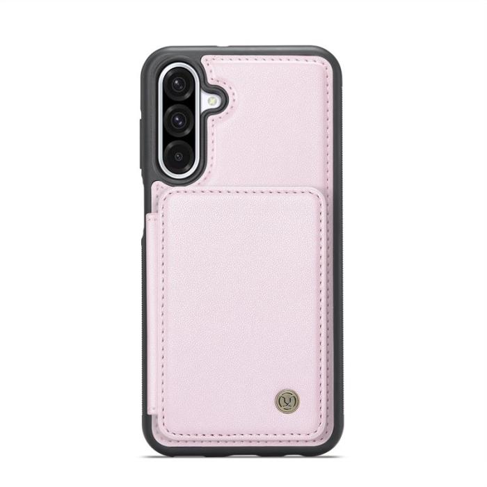 JEEHOOD - JEEHOOD J05 Fodral för Samsung Galaxy A56 5G - Läder - Rosa