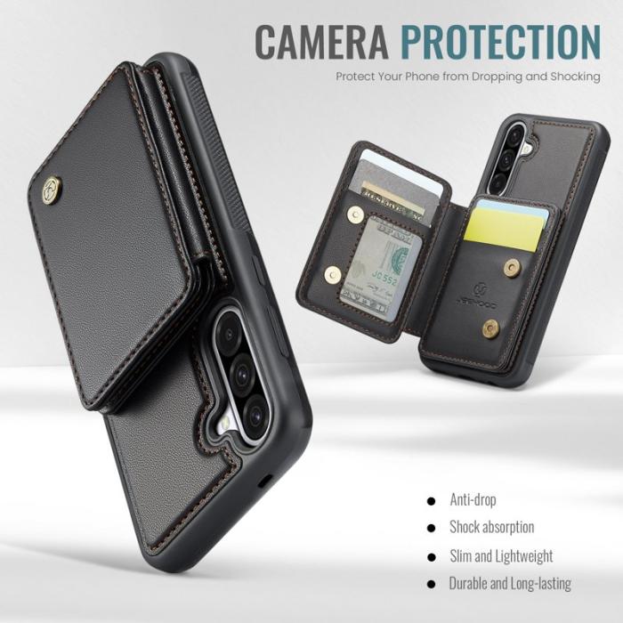 JEEHOOD - JEEHOOD J05 Fodral för Samsung Galaxy A56 5G - Svart