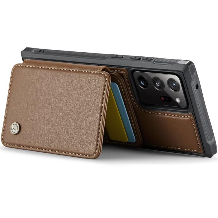 JEEHOOD - JEEHOOD J05 Fodral för Samsung Galaxy Note20 Ultra - Brun