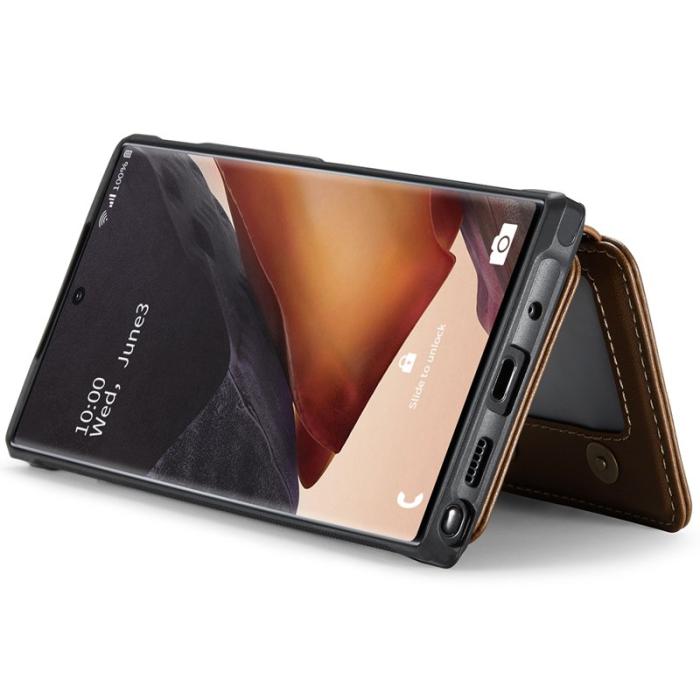 JEEHOOD - JEEHOOD J05 Fodral för Samsung Galaxy Note20 Ultra - Brun