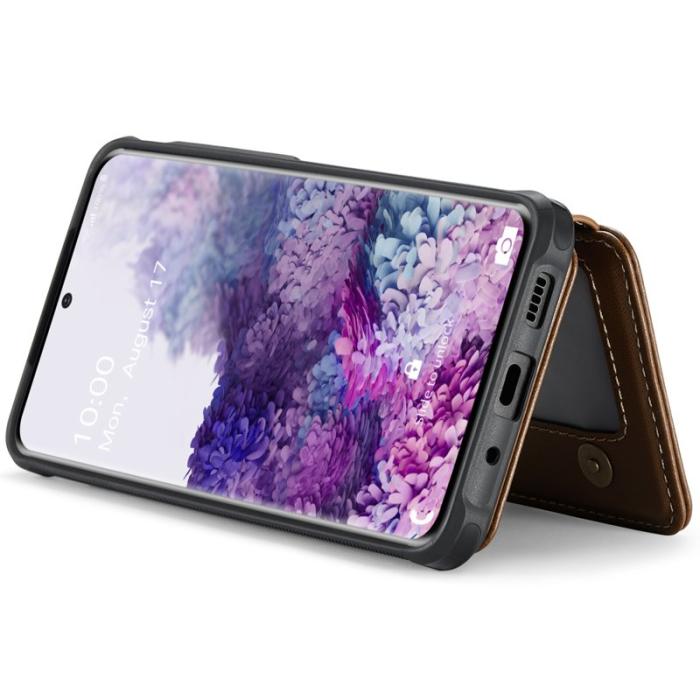 JEEHOOD - JEEHOOD J05 Fodral för Samsung Galaxy S20 4G/5G Läder Brun