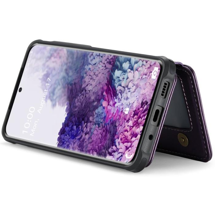 JEEHOOD - JEEHOOD J05 Fodral för Samsung Galaxy S20 4G/5G Läder Lila