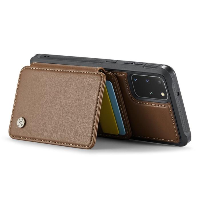 JEEHOOD - JEEHOOD J05 Fodral för Samsung Galaxy S20 Plus 5G - Brun