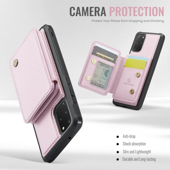 JEEHOOD - JEEHOOD J05 Fodral för Samsung Galaxy S20 Plus 5G - Rosa