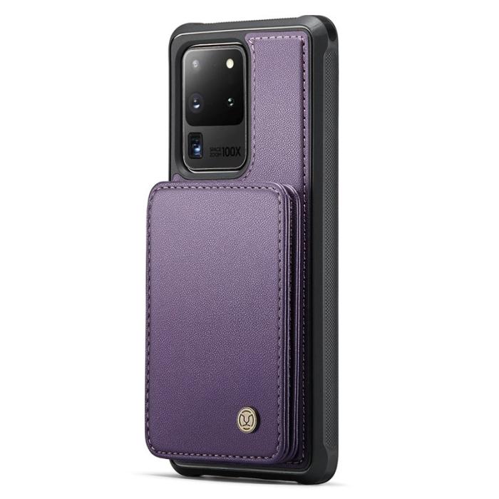 JEEHOOD - JEEHOOD J05 Fodral för Samsung Galaxy S20 Ultra Läder Lila
