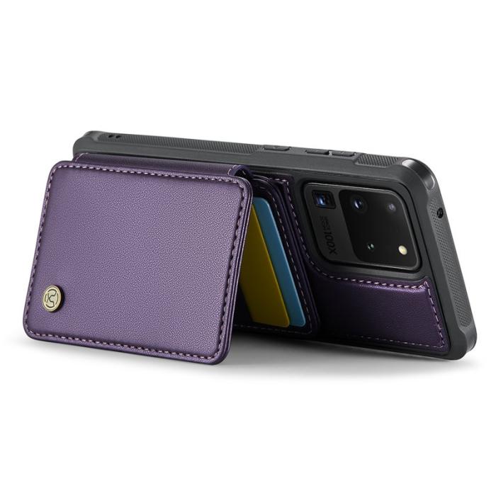 JEEHOOD - JEEHOOD J05 Fodral för Samsung Galaxy S20 Ultra Läder Lila