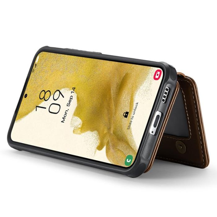 JEEHOOD - JEEHOOD J05 Fodral för Samsung Galaxy S22 5G Läder Brun