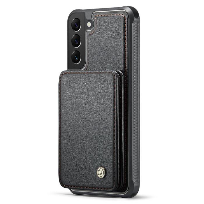 JEEHOOD - JEEHOOD J05 Fodral för Samsung Galaxy S22 5G Läder Svart