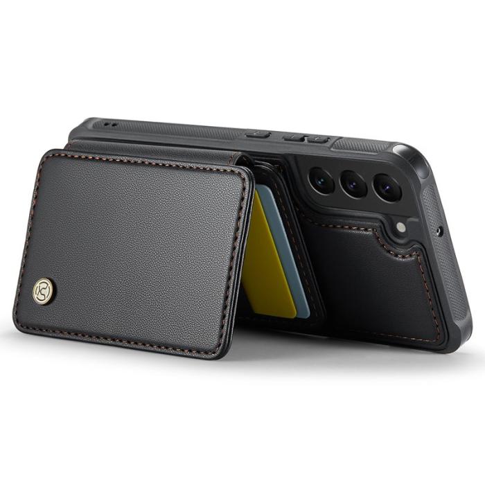 JEEHOOD - JEEHOOD J05 Fodral för Samsung Galaxy S22 5G Läder Svart