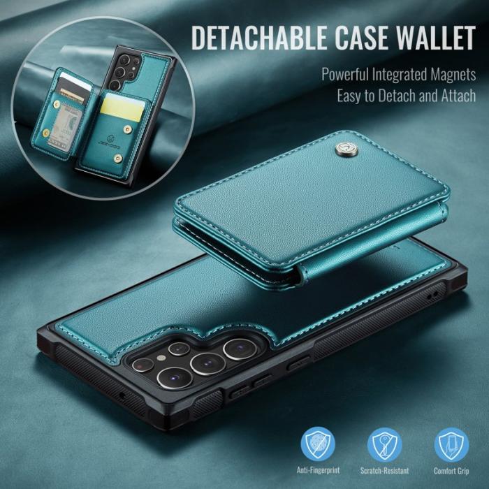 JEEHOOD - JEEHOOD J05 Fodral för Samsung Galaxy S22 Ultra 5G - Blå