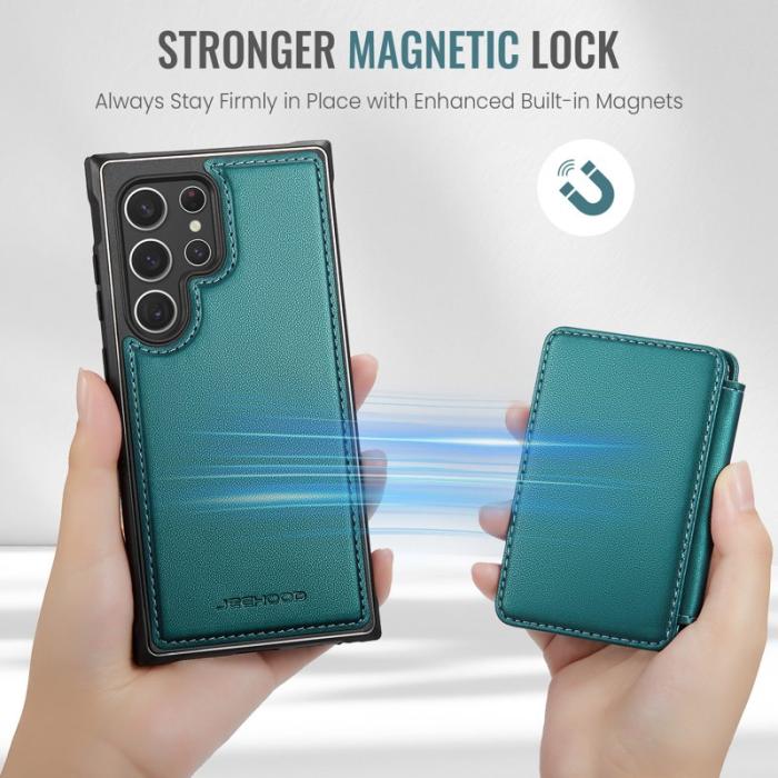 JEEHOOD - JEEHOOD J05 Fodral för Samsung Galaxy S22 Ultra 5G - Blå