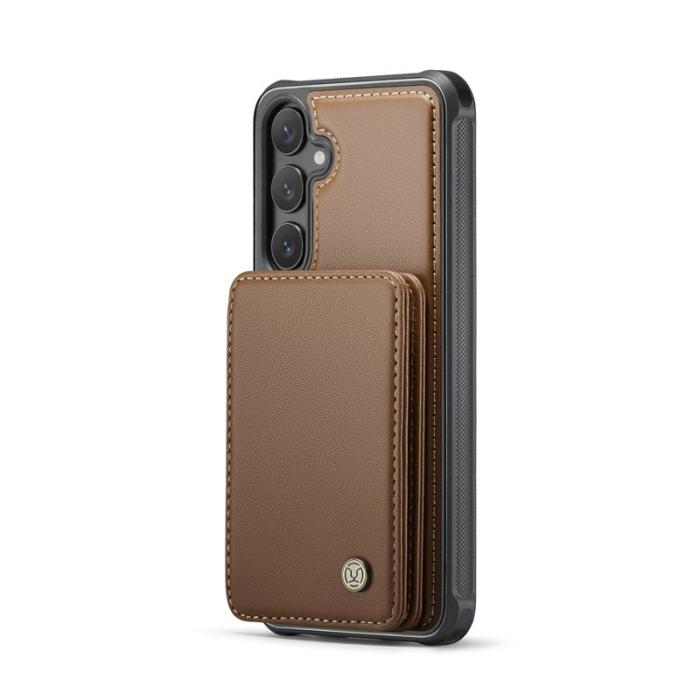 JEEHOOD - JEEHOOD J05 Fodral för Samsung Galaxy S23 FE Läder Brun