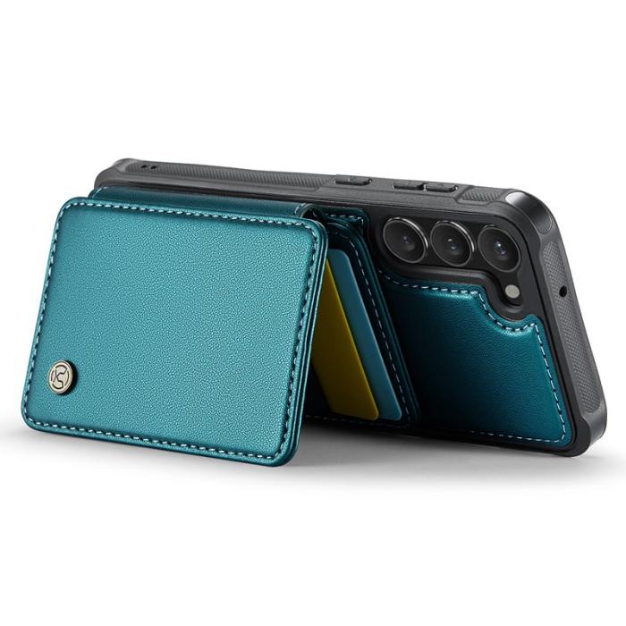 JEEHOOD - JEEHOOD J05 Fodral för Samsung Galaxy S23+ Läder Cyan