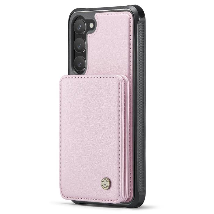 JEEHOOD - JEEHOOD J05 Fodral för Samsung Galaxy S23 Läder Rosa