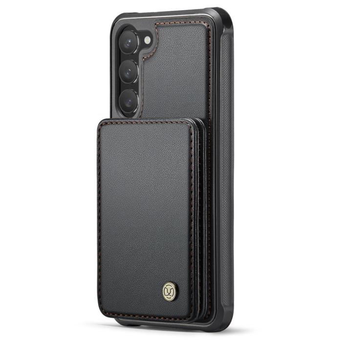 JEEHOOD - JEEHOOD J05 Fodral för Samsung Galaxy S23 Läder Svart