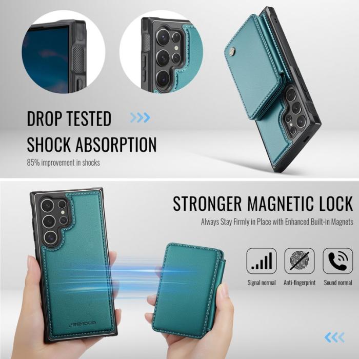 JEEHOOD - JEEHOOD J05 Fodral för Samsung Galaxy S25 Ultra - Blå