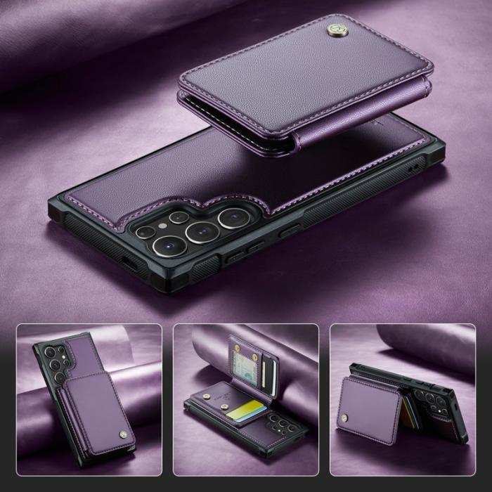 JEEHOOD - JEEHOOD J05 Fodral för Samsung Galaxy S25 Ultra Lila