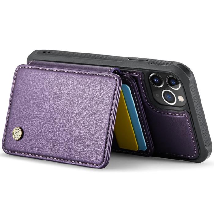 JEEHOOD - JEEHOOD J05 Fodral till iPhone 11 Pro Läder Lila