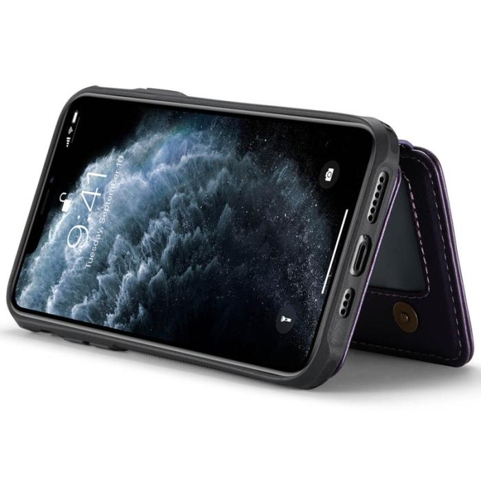 JEEHOOD - JEEHOOD J05 Fodral till iPhone 11 Pro Läder Lila