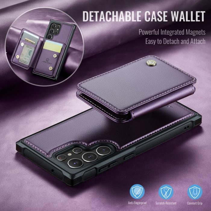 JEEHOOD - JEEHOOD J05 Fodral till Samsung Galaxy S22 Ultra 5G Lila